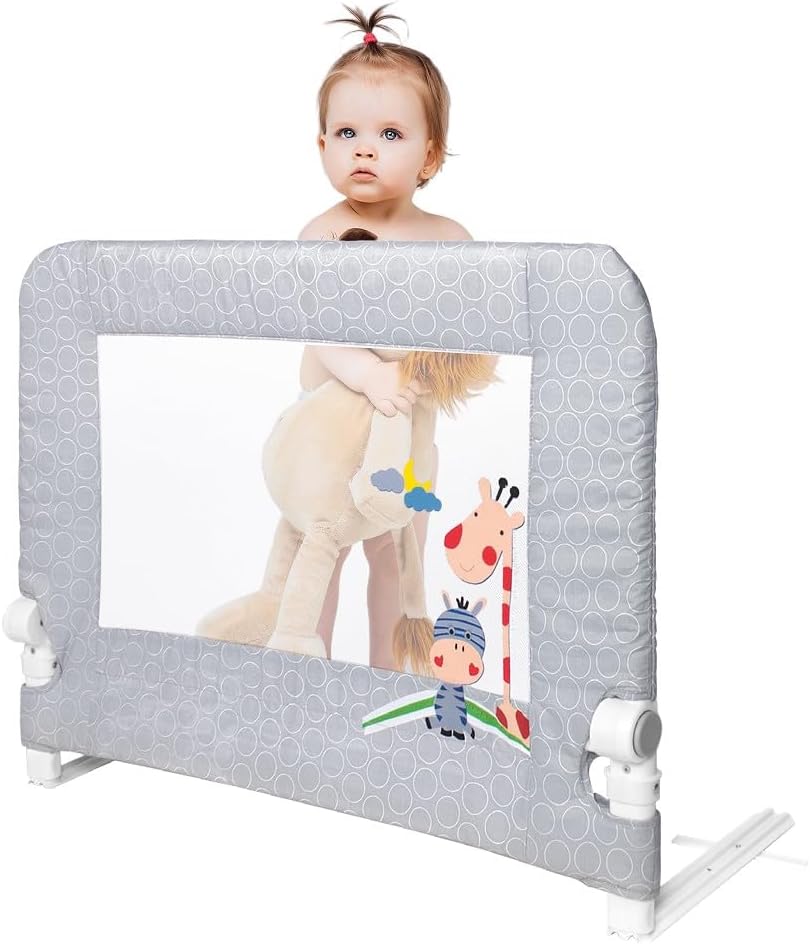 Klappbares Sicherheitsgitter mit Giraffenmuster