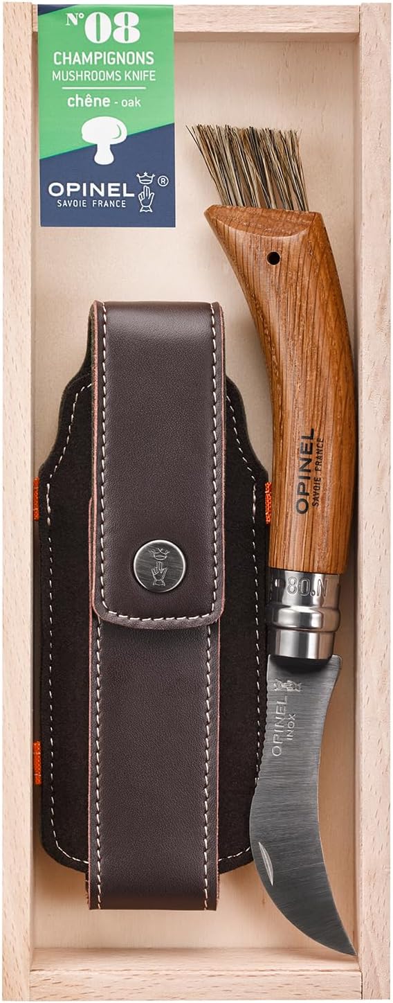 Pilzmesser mit Etui