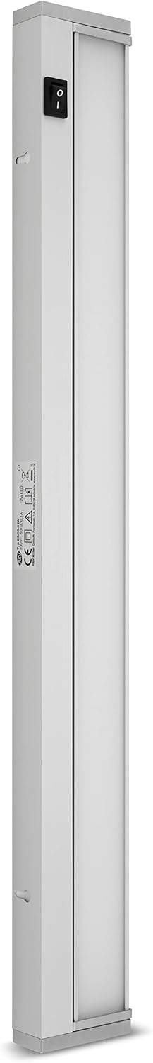 LED Unterbauleuchte, mit Schalter 58cm - 12W Silber