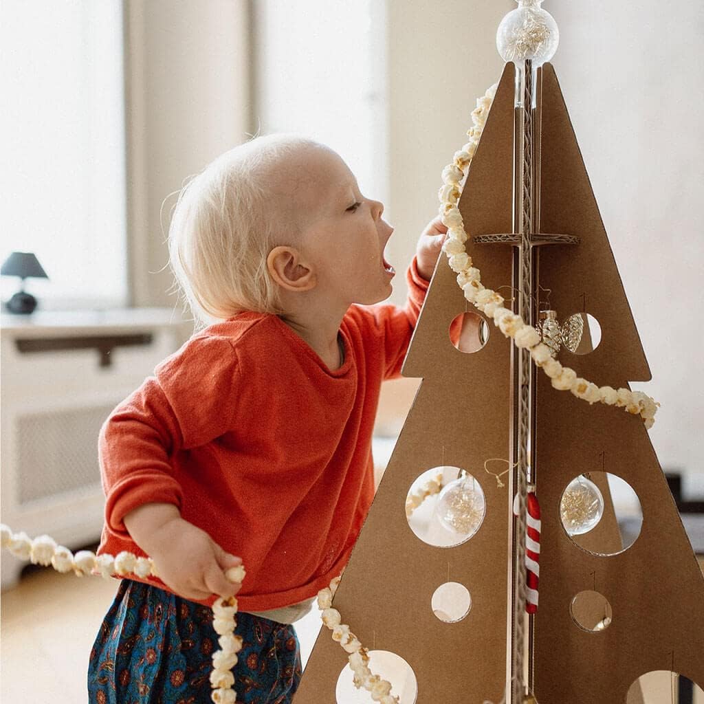 Zero Waste Weihnachtsbaum, nachhaltig & minimalistisch