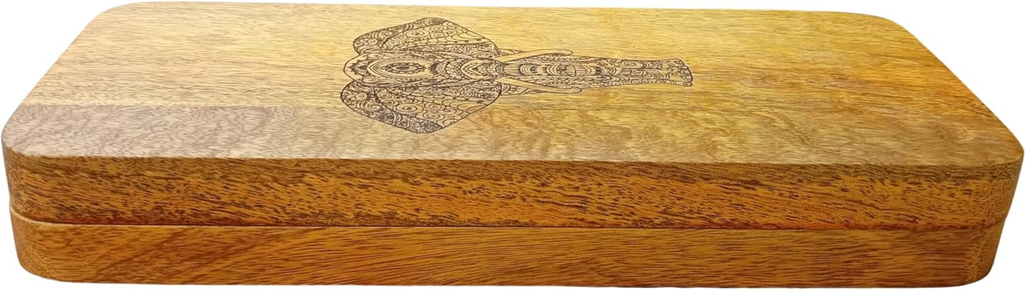 Handgemachtes Sadhu Board Nagelbrett, Elefant 8mm