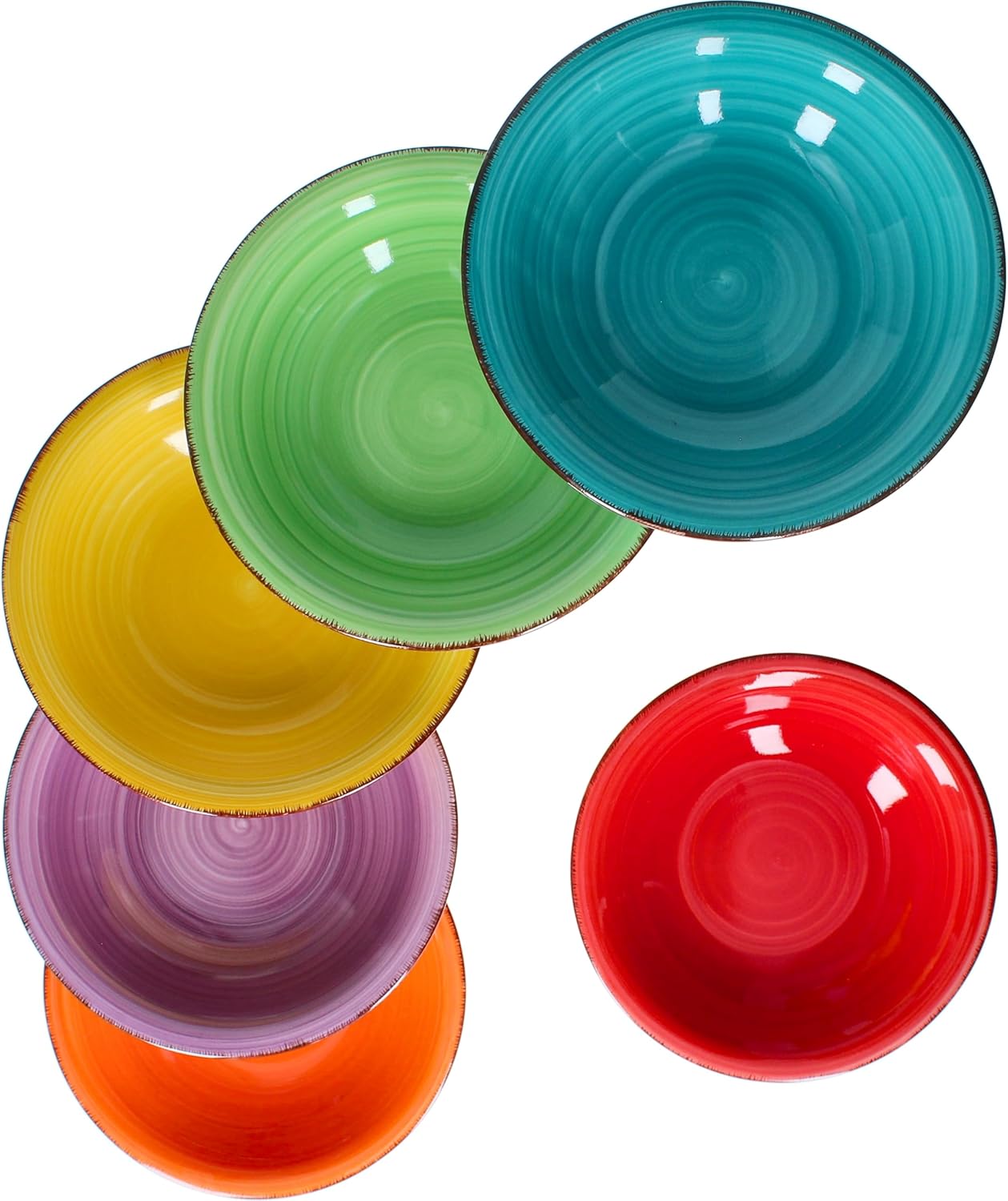 Suppenteller-Set, 6-teilig