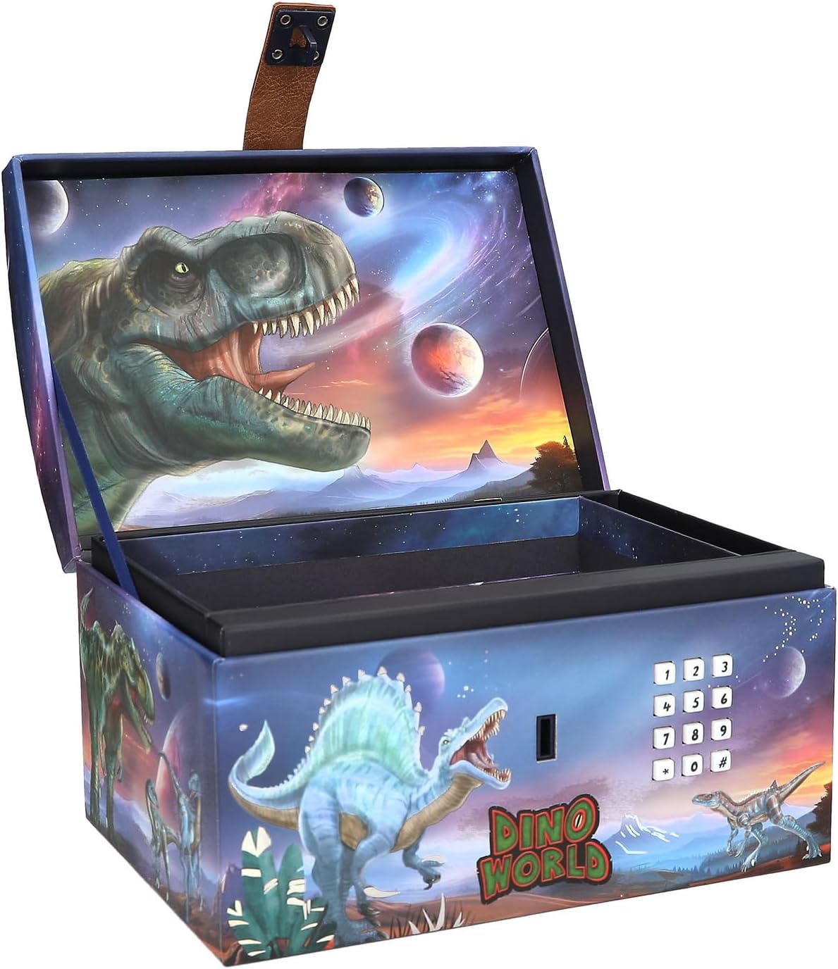 Dino World - Schatztruhe im Dino Design