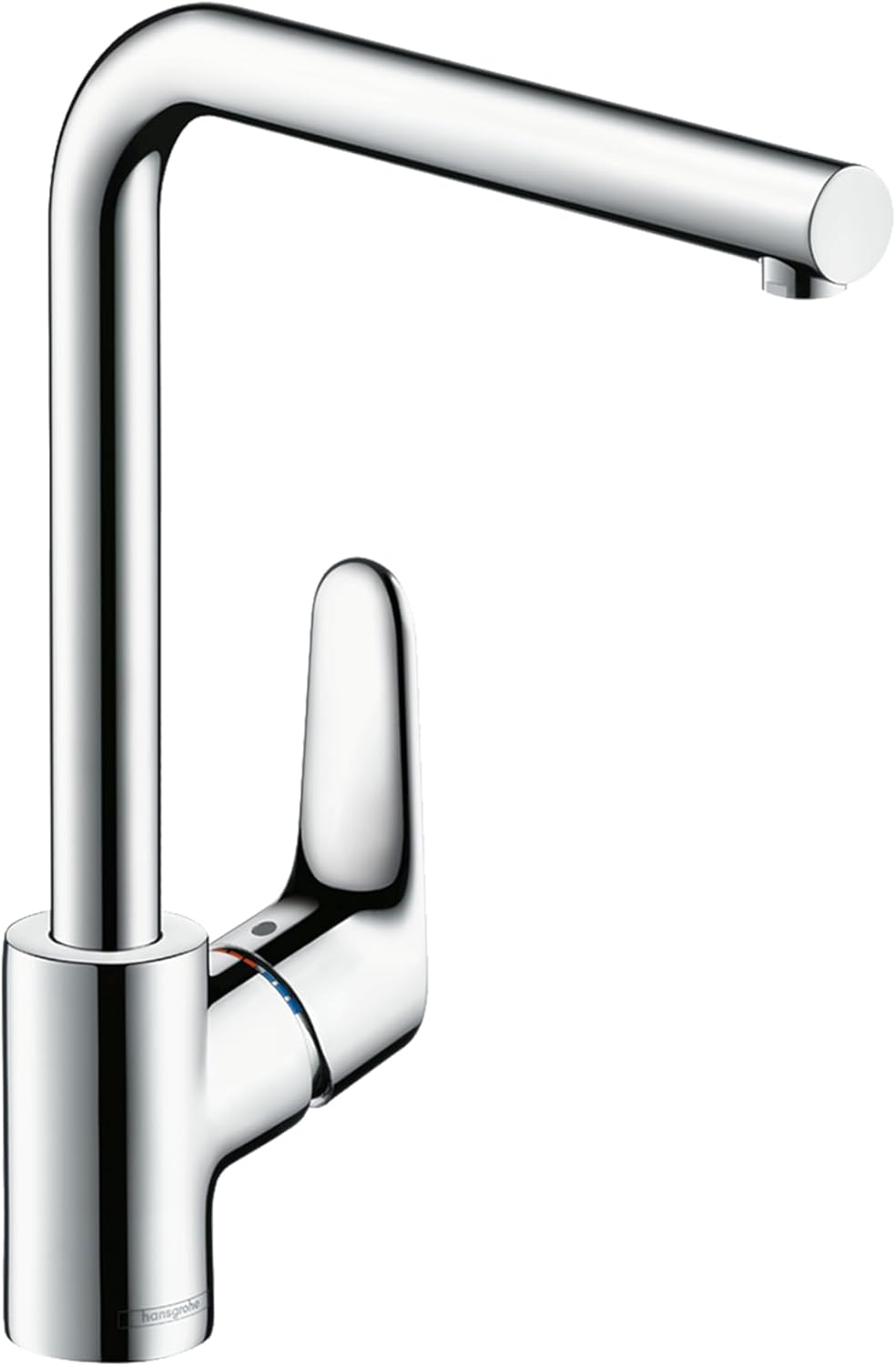 Focus M41 Einhebel-Küchenarmatur 280, Edelstahl Finish Auslaufhöhe 280mm ohne Schlauchbox