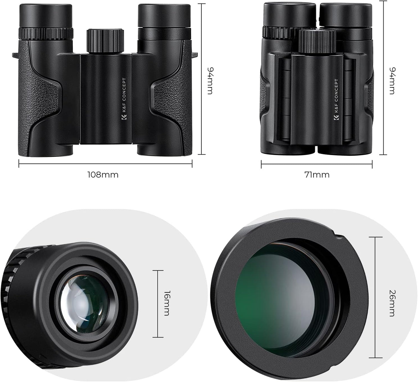Kompaktfernglas 8x21, 8x21 Kompakt