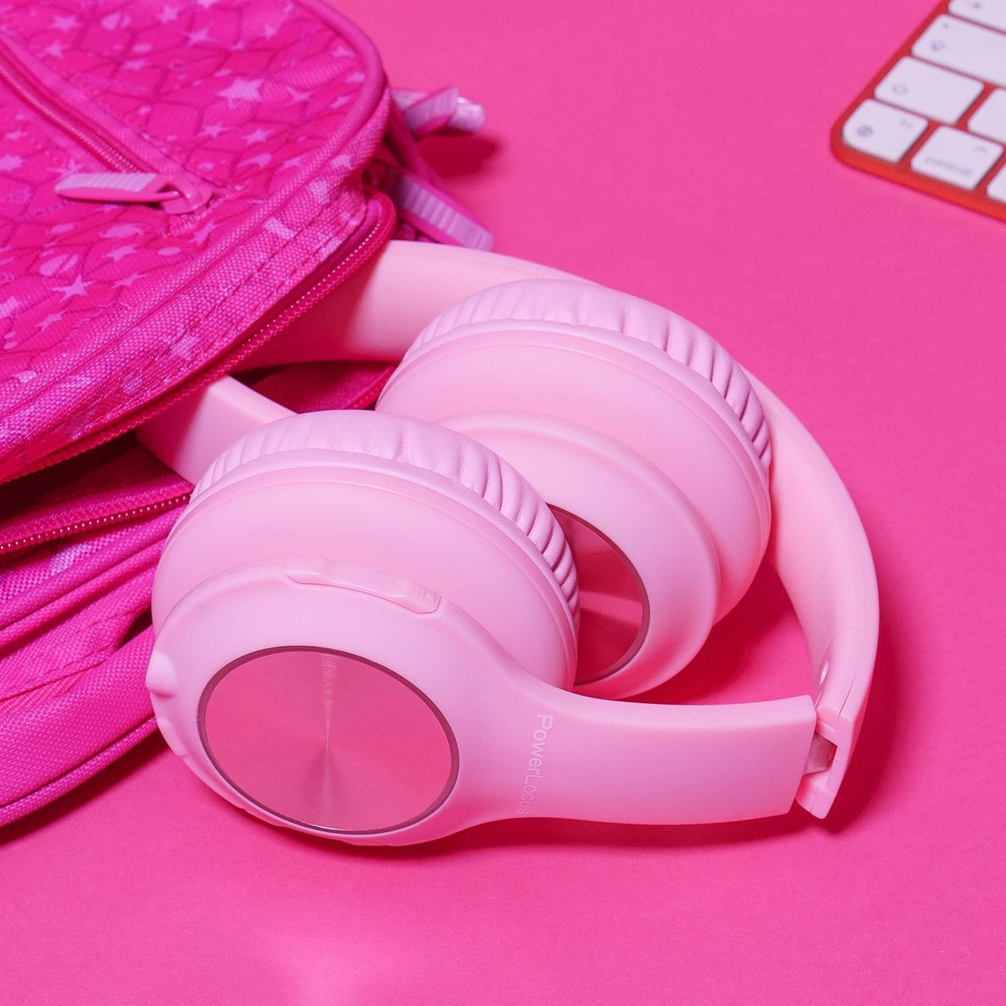 Kinderkopfhörer mit Bluetooth, Rosa