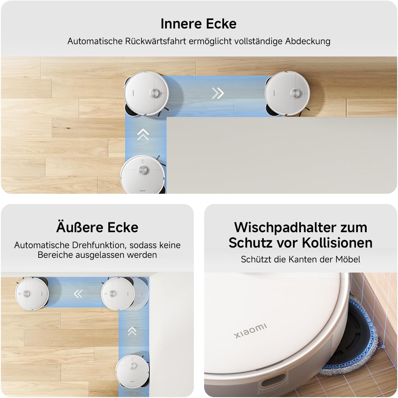 Vacuum S40 Pro Roboterstaubsauger mit Moppfunktion