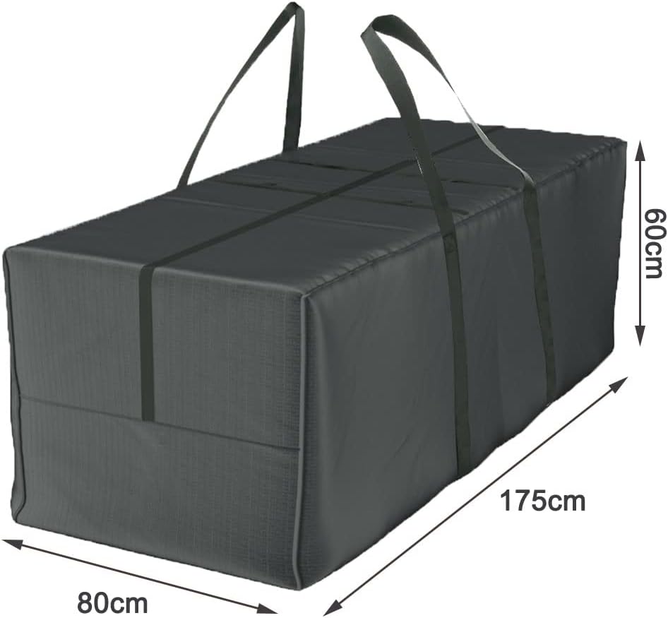 XXL Aufbewahrungstasche für Gartenauflagen, 175x80x60cm