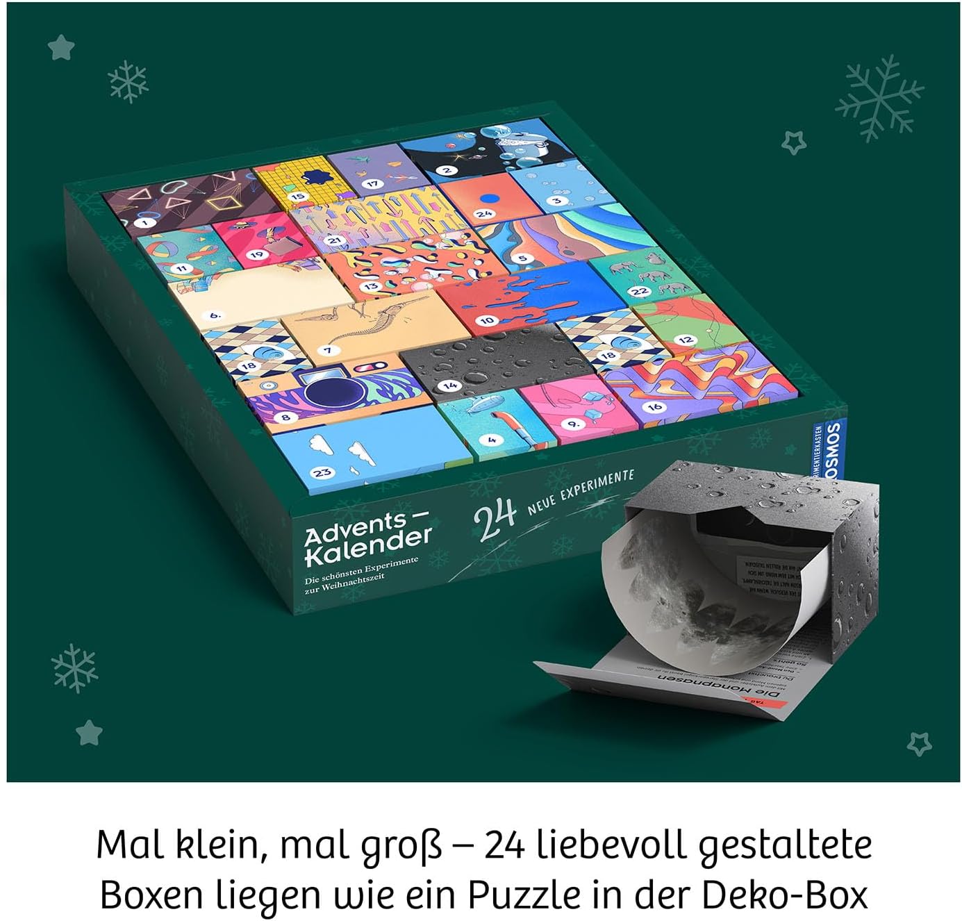 Die schönsten Experimente zur Weihnachtszeit - Adventskalender