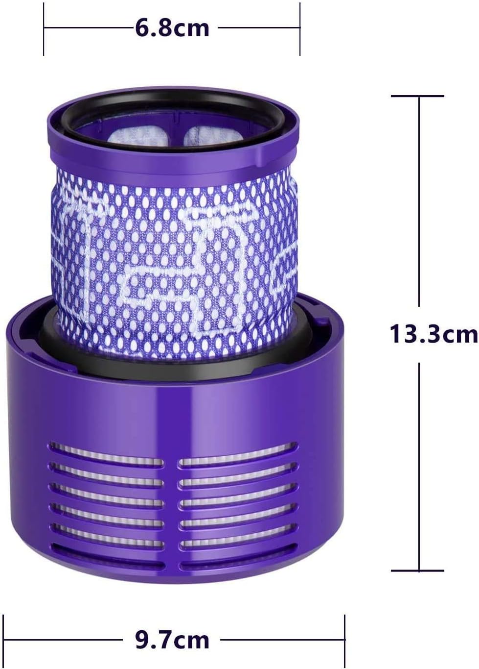 Ersatzfilter, V10-4p