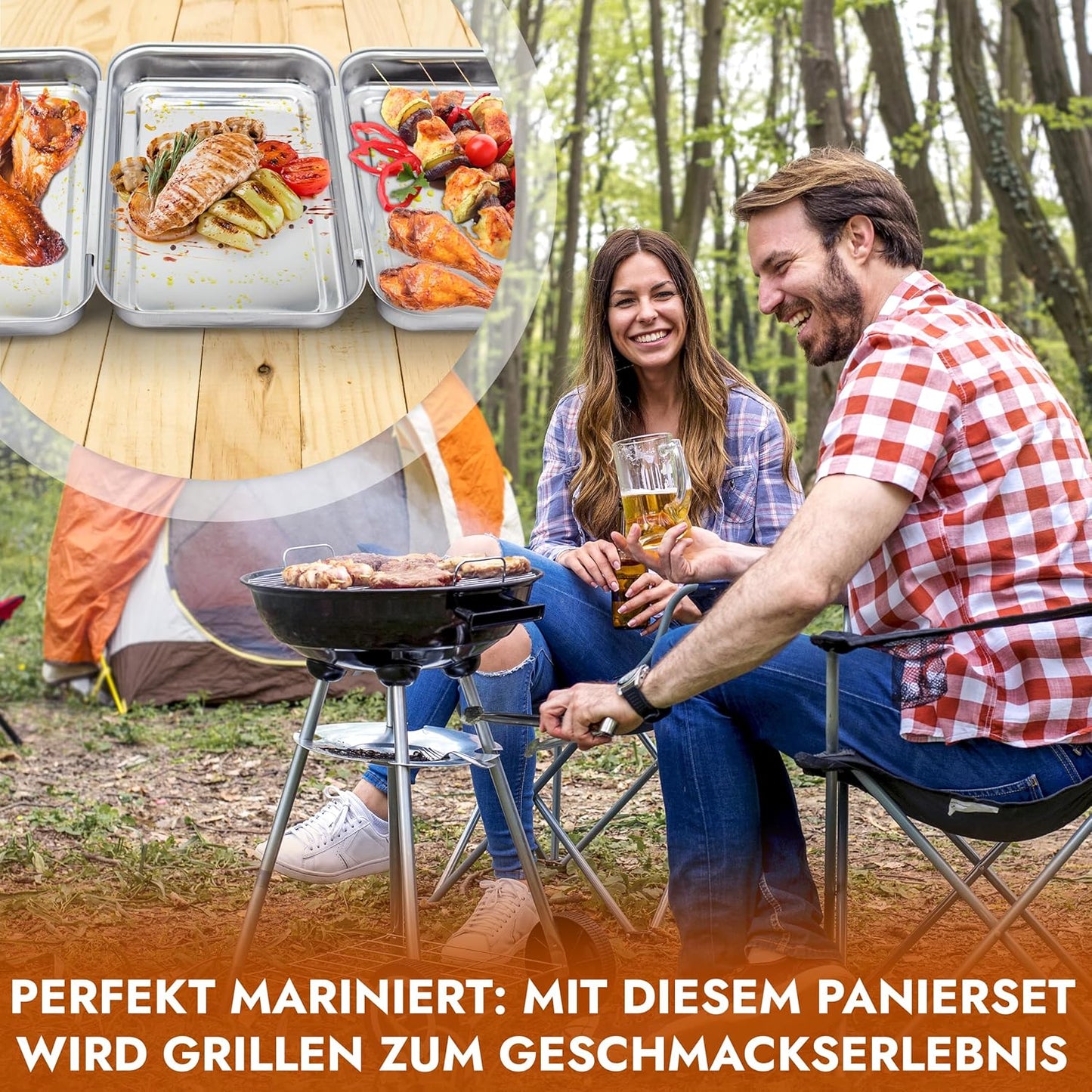 Panierschalen-Set, Panierschalen Set 3tlg.
