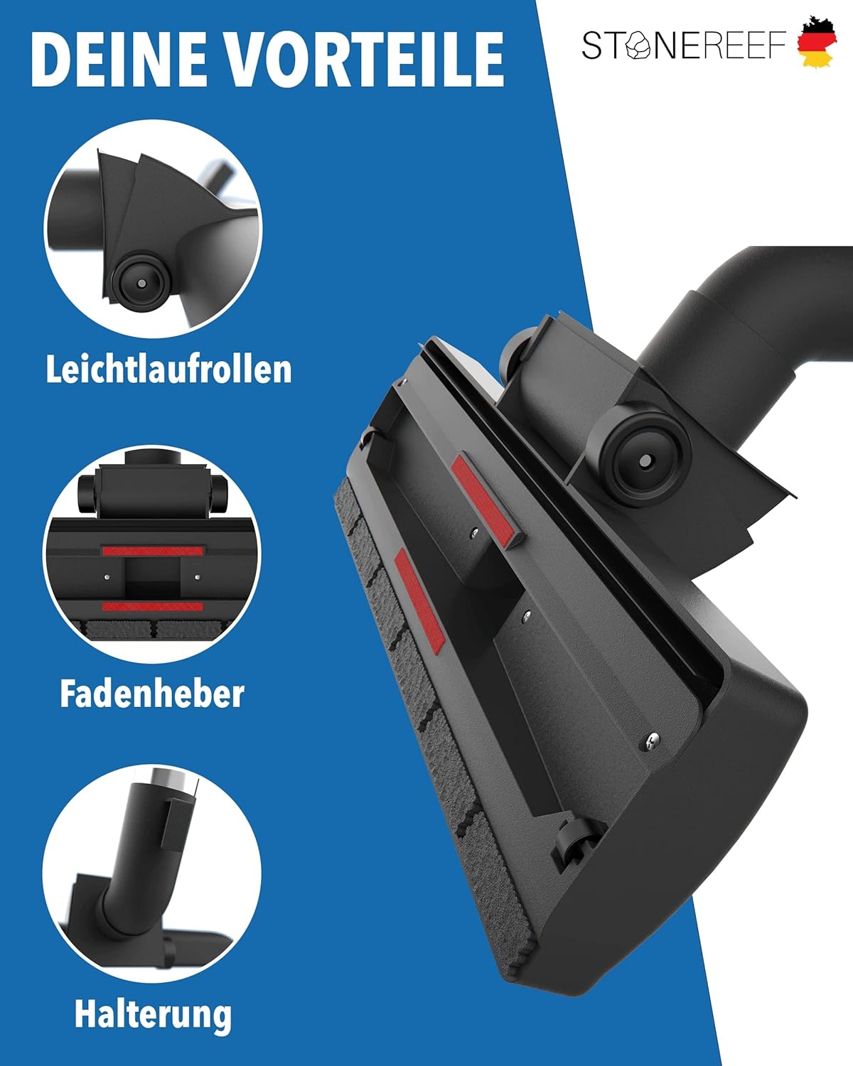 Staubsauger-Bodendüse für Miele-Modelle, Umschaltdüse ; für Miele