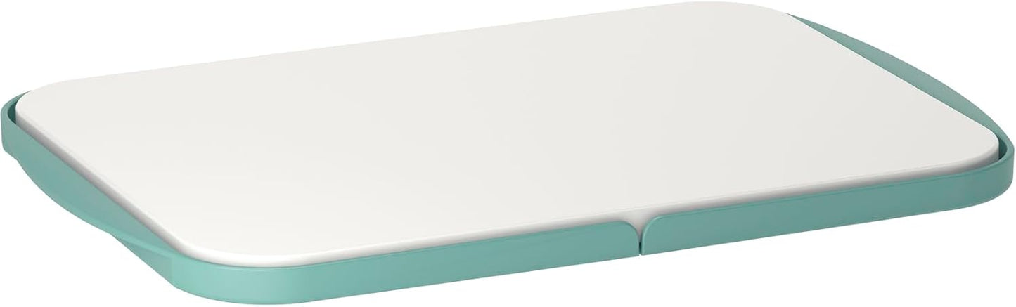Separa Schneidebrett mit Auffangschalen, Nordic Green 39.5L x 26.8B cm