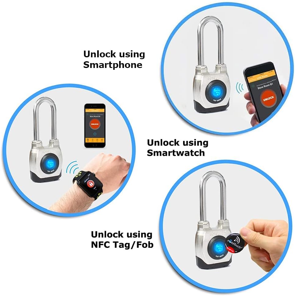 Smartes Vorhängeschloss, 1. 1 Stück