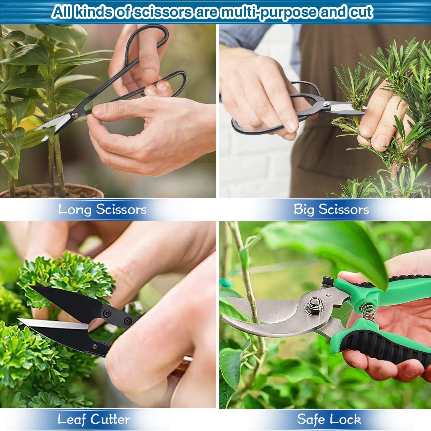 22-Teiliges Gartengeräte-Set für Bonsai-Einsteiger