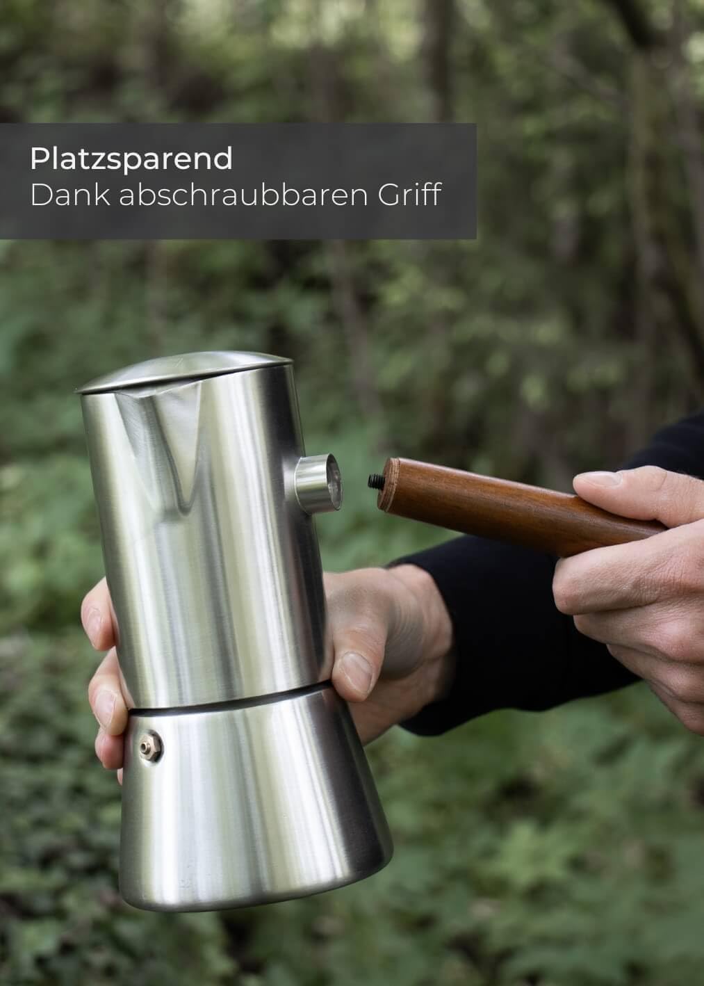 Espressokocher, 200ml - 3-4 Tassen