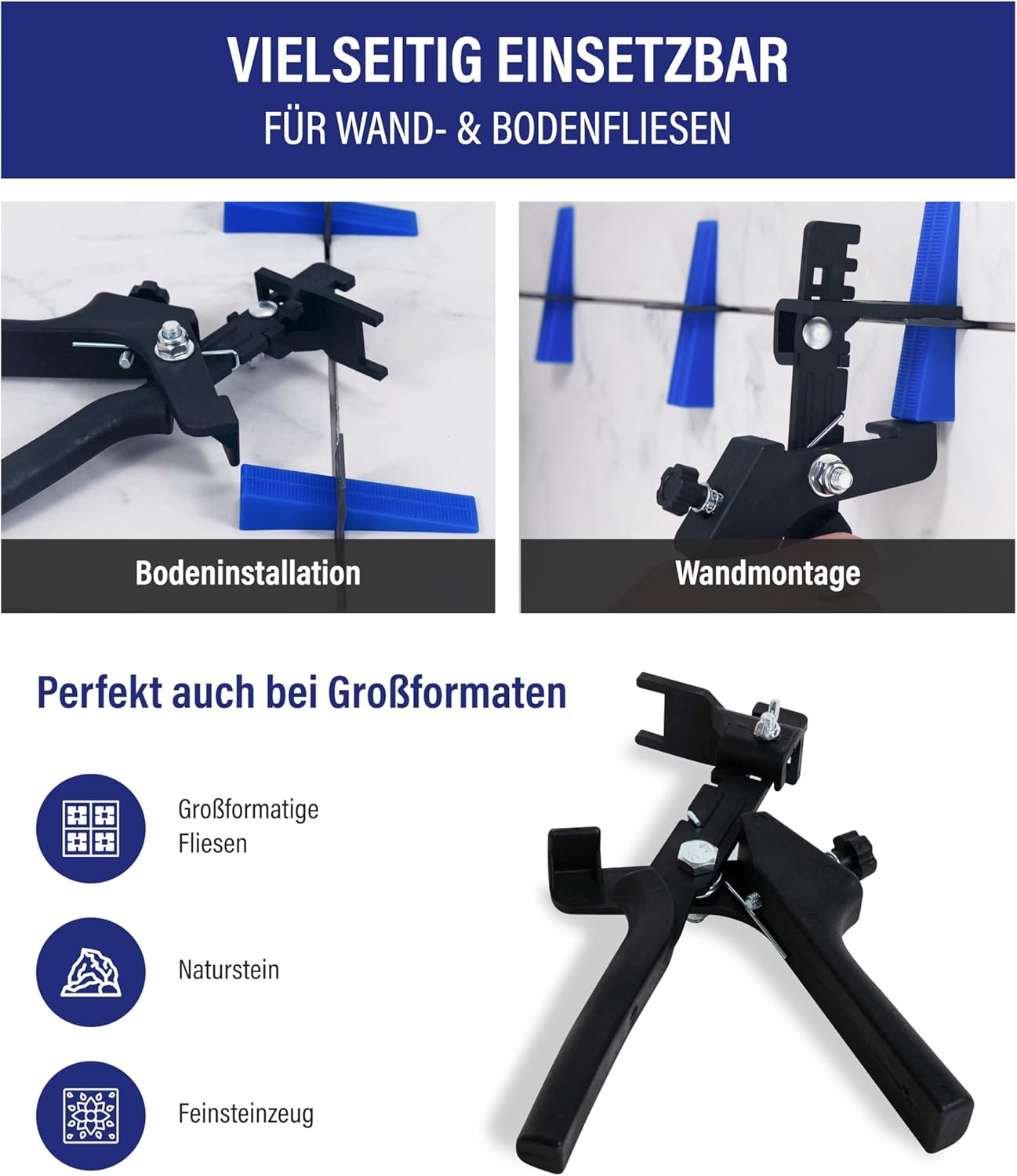 Fliesen Nivellierzange, Zange 1 Stück