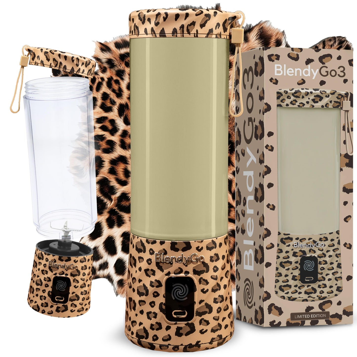 Mini-Standmixer, Leopard