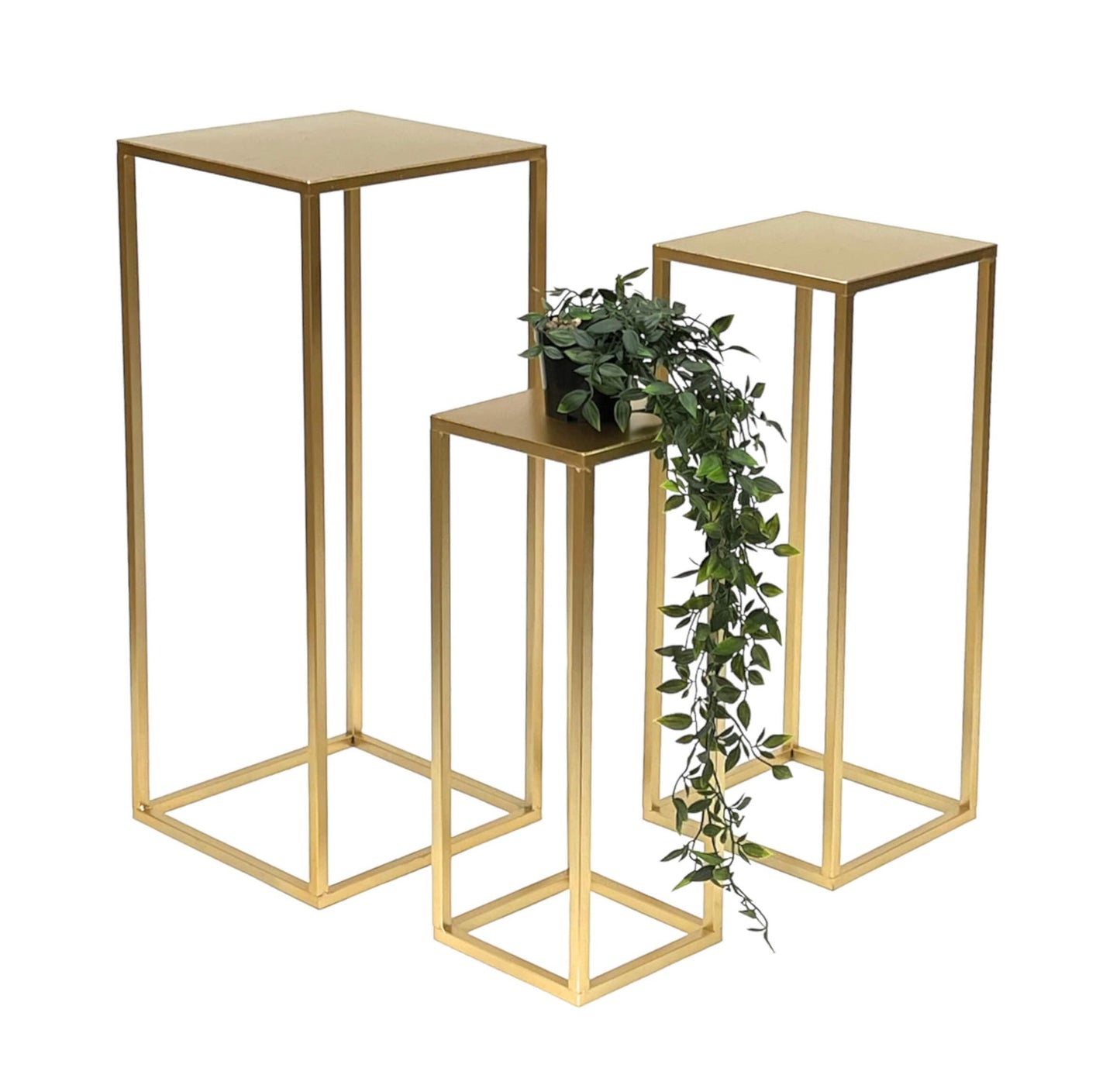 3-teiliges Blumenständer-Set
