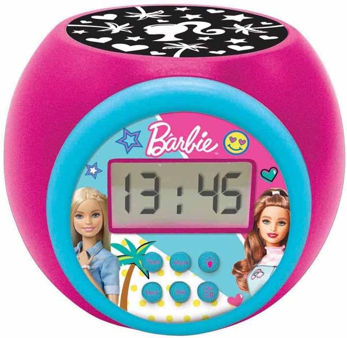 Barbie Projektor-Wecker, Barbie