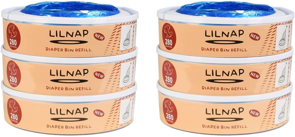 Nachfüllkassetten für Angelcare & Litter Locker (6 Stück), 6 stück (1er Pack)