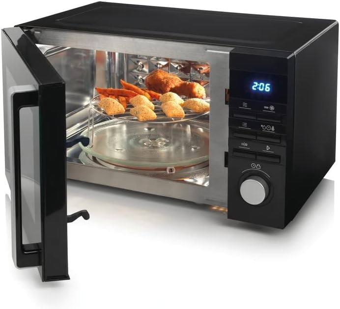 H25MOBS1HC Mikrowelle mit Grill & Heissluft