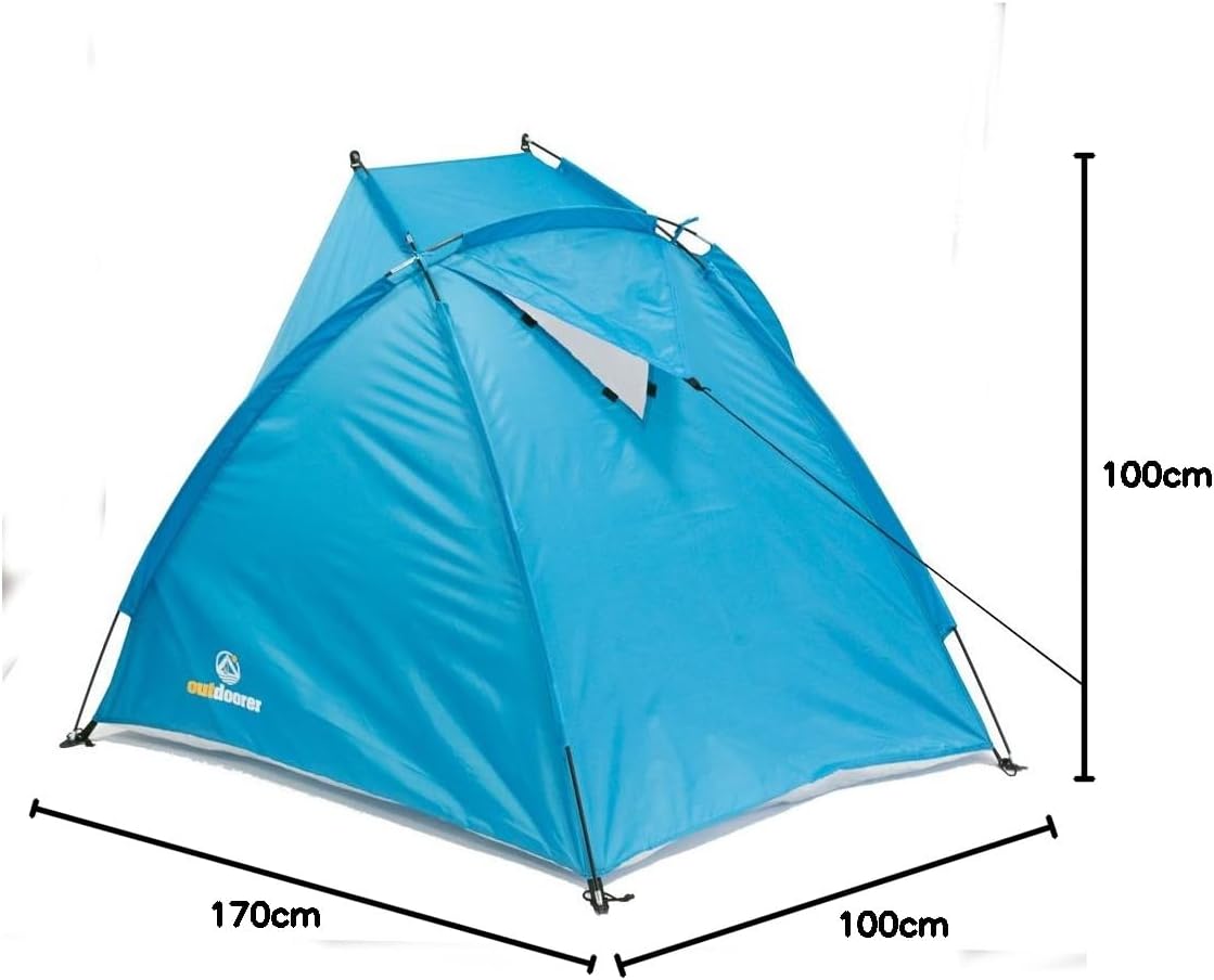 Reise-Strandmuschel mit UV-Schutz & Fenster