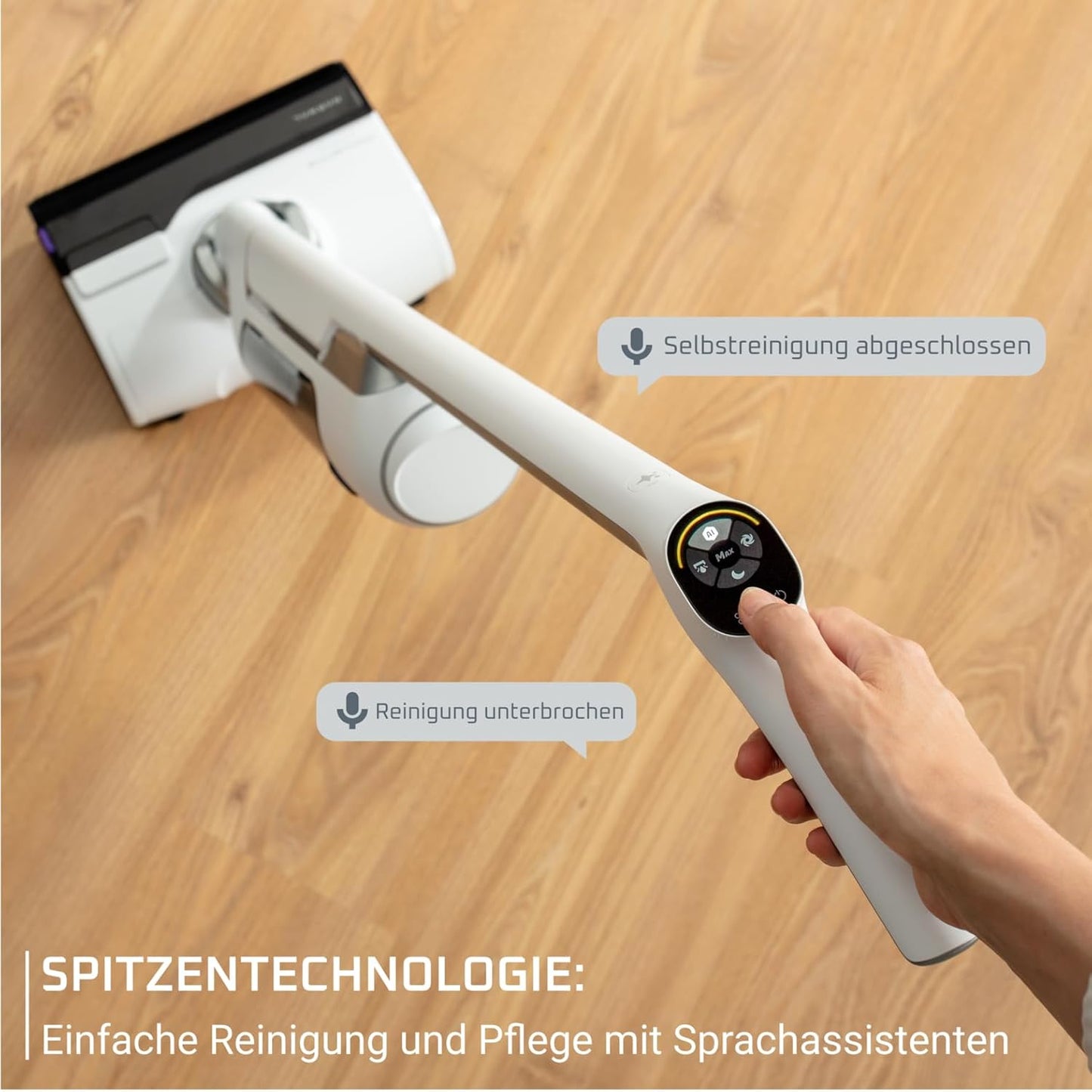 Akku-Nass-Trockensauger X-Clean 10, Weiß