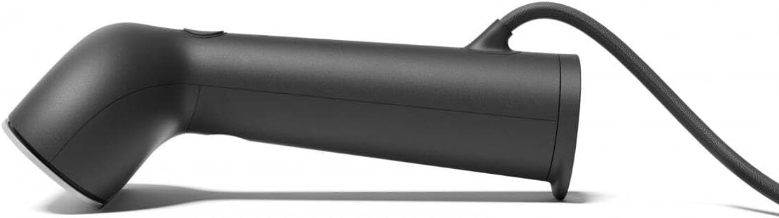 Dampfglätter Cirrus 3 mit beheizter Bügelplatte, Schwarz