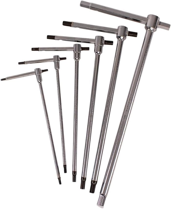 Stiftschlüsselsatz mit T-Griff (6-teilig), 6-teilig