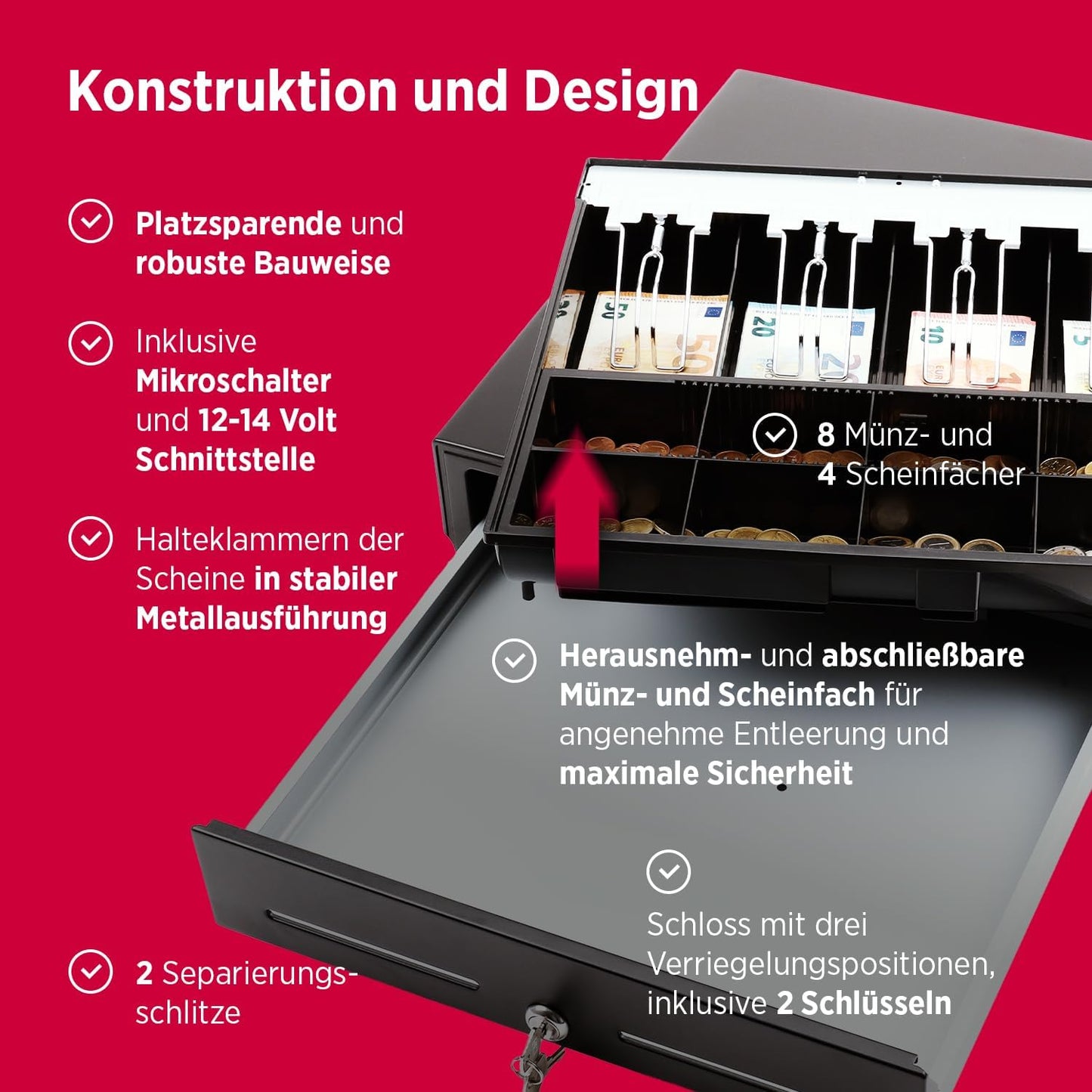 LD 410AT Kassenschublade