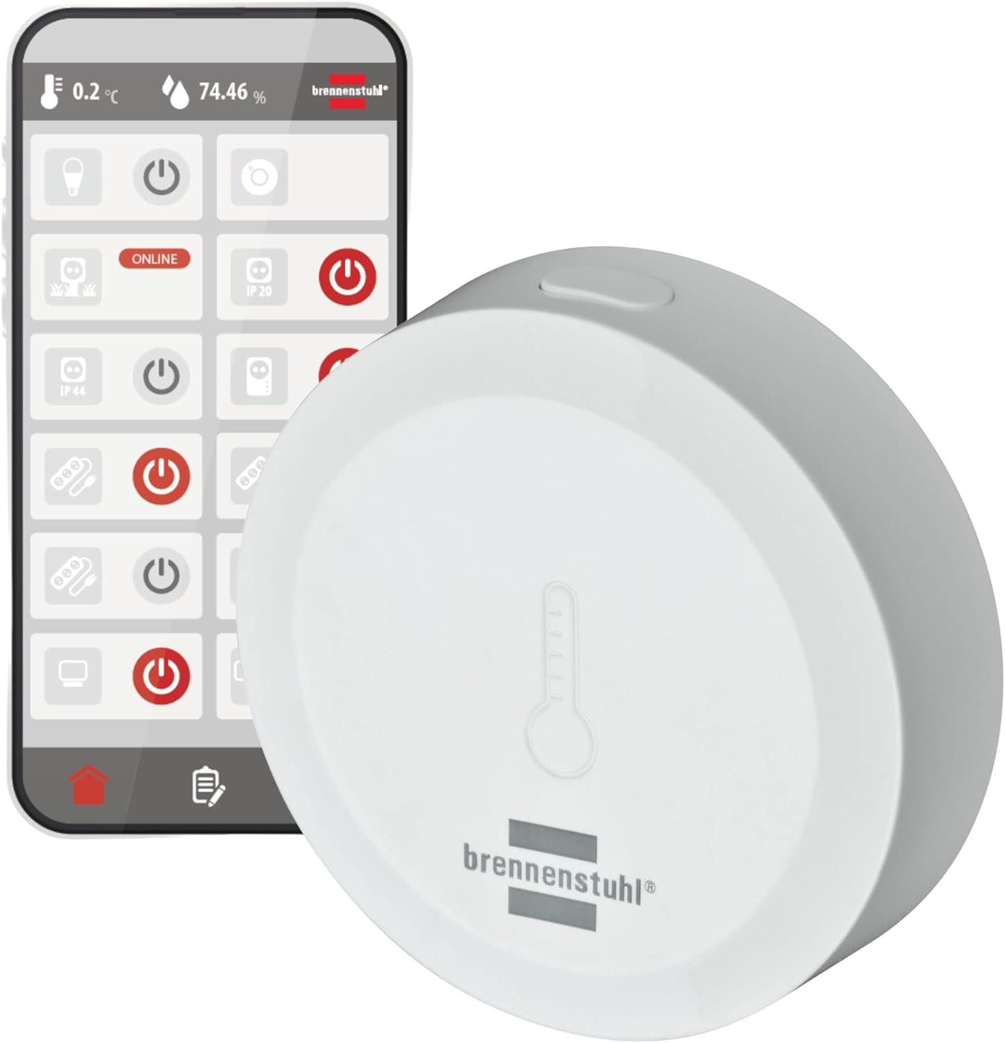 Connect Zigbee TFS CZ 01, Temperatur- und Feuchtigkeitssensor