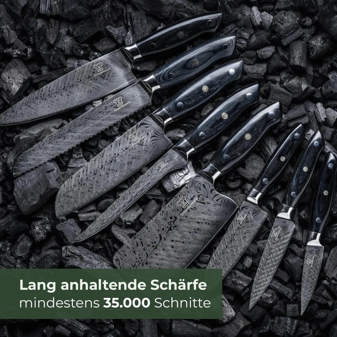 7-teiliges Messerset Kumai, Kumai Messerset