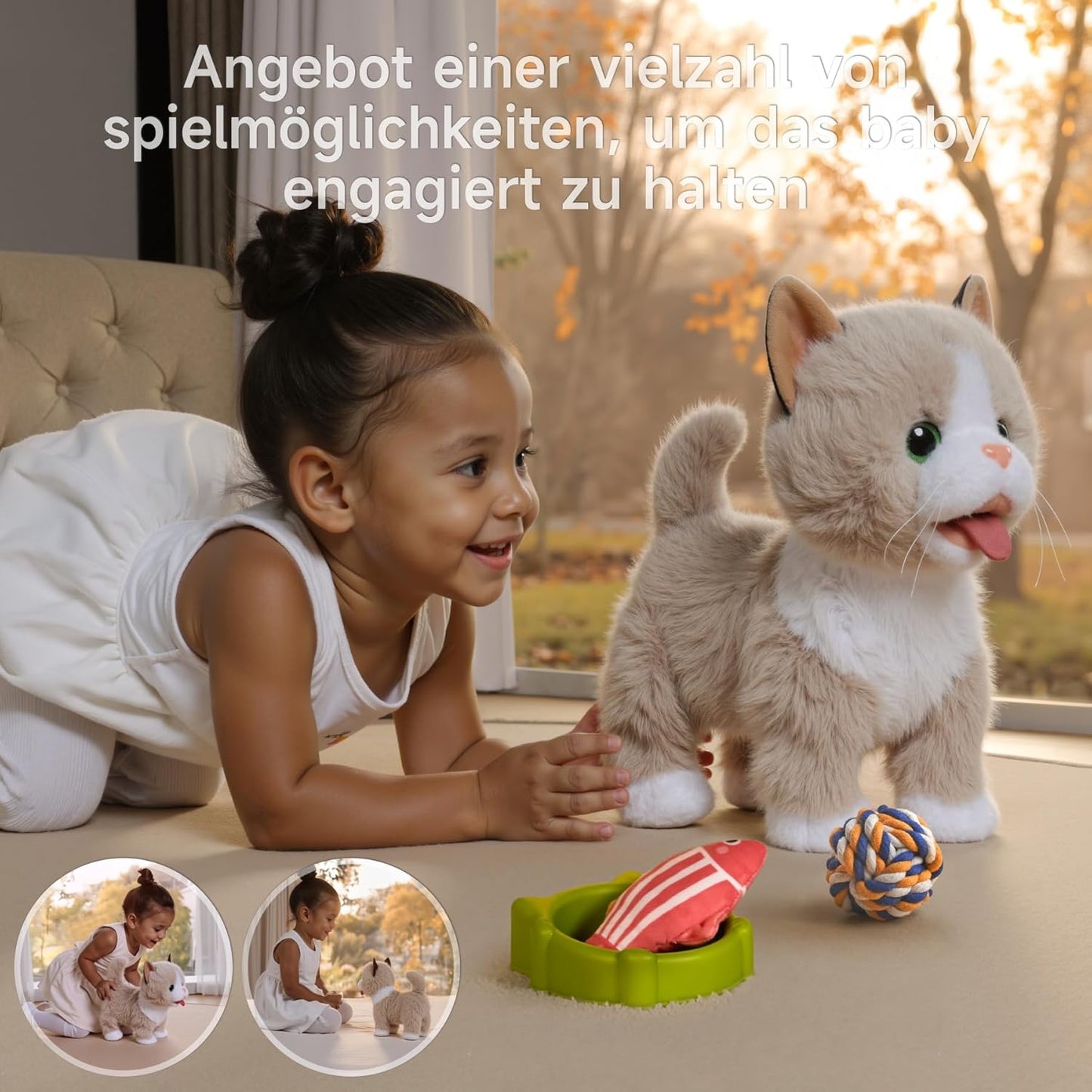 Interaktive Katze