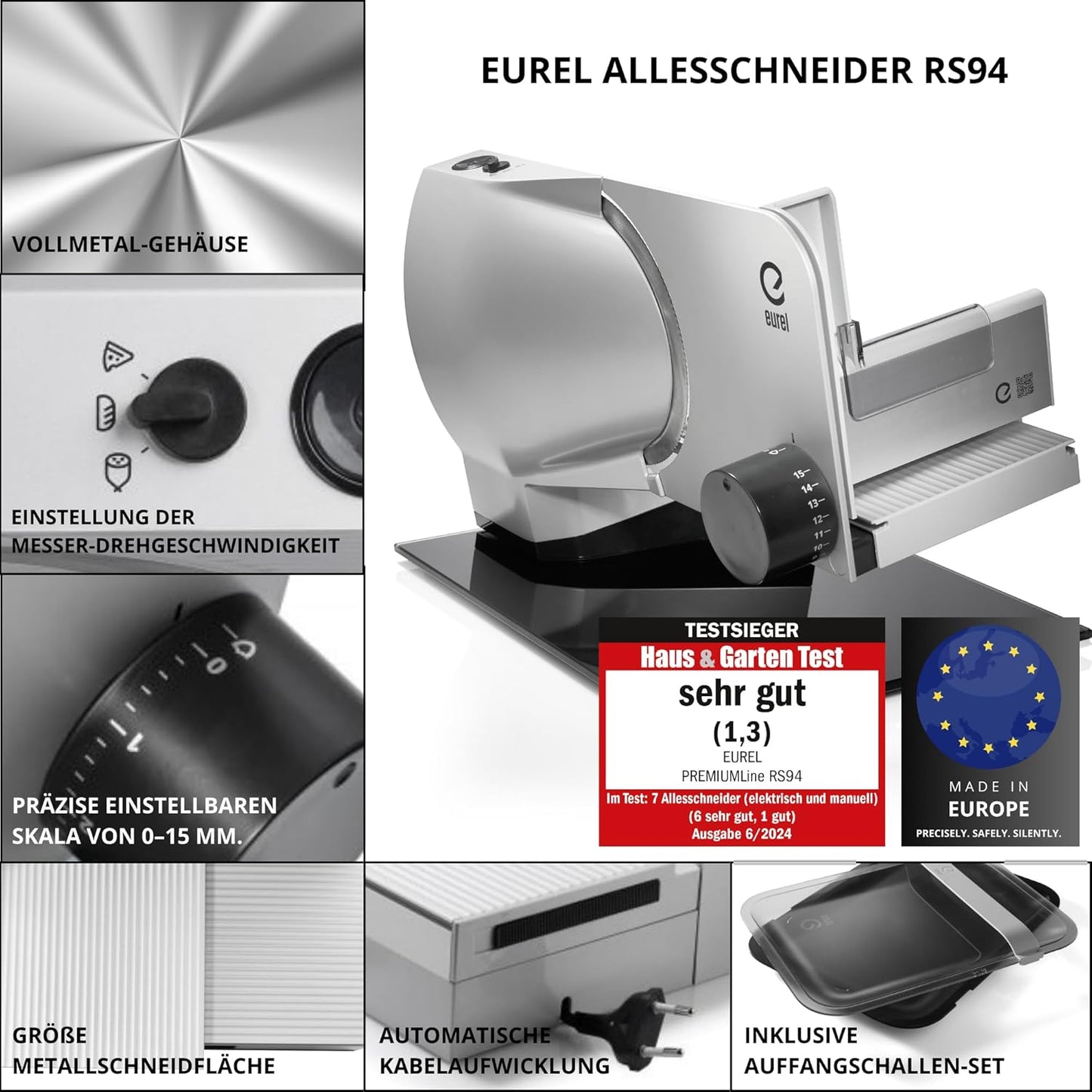 RS94 Allesschneider, Silber Rs94