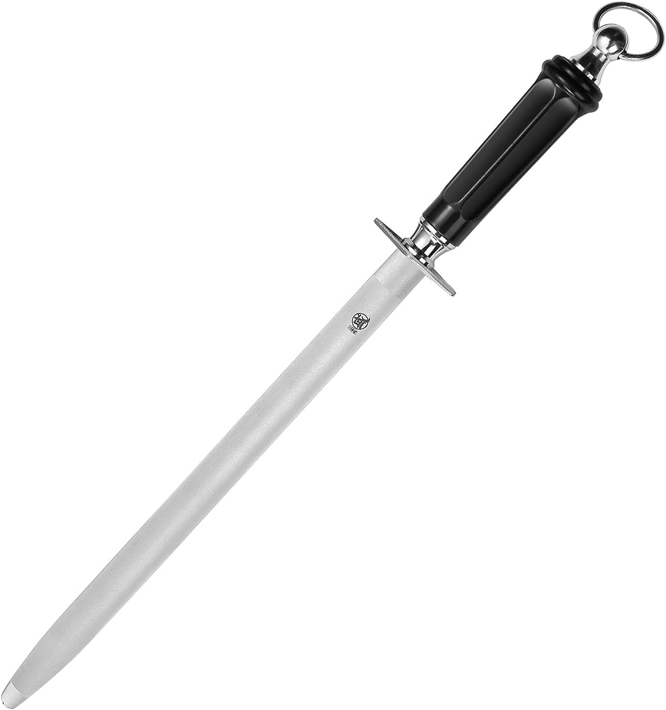 Profi Wetzstein aus Kohlenstoffstahl (44 cm), Flache Formen 44cm