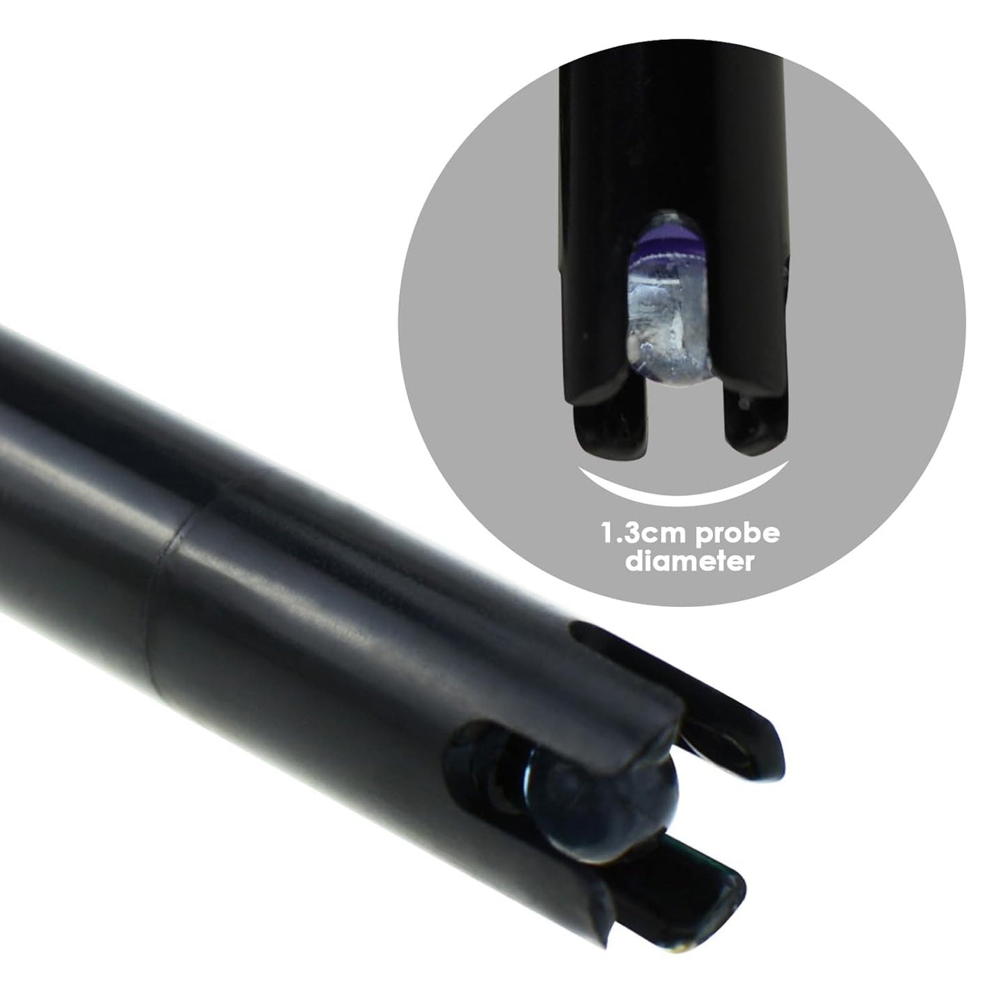 Lange pH-Elektrode mit BNC-Stecker, Lange Röhre