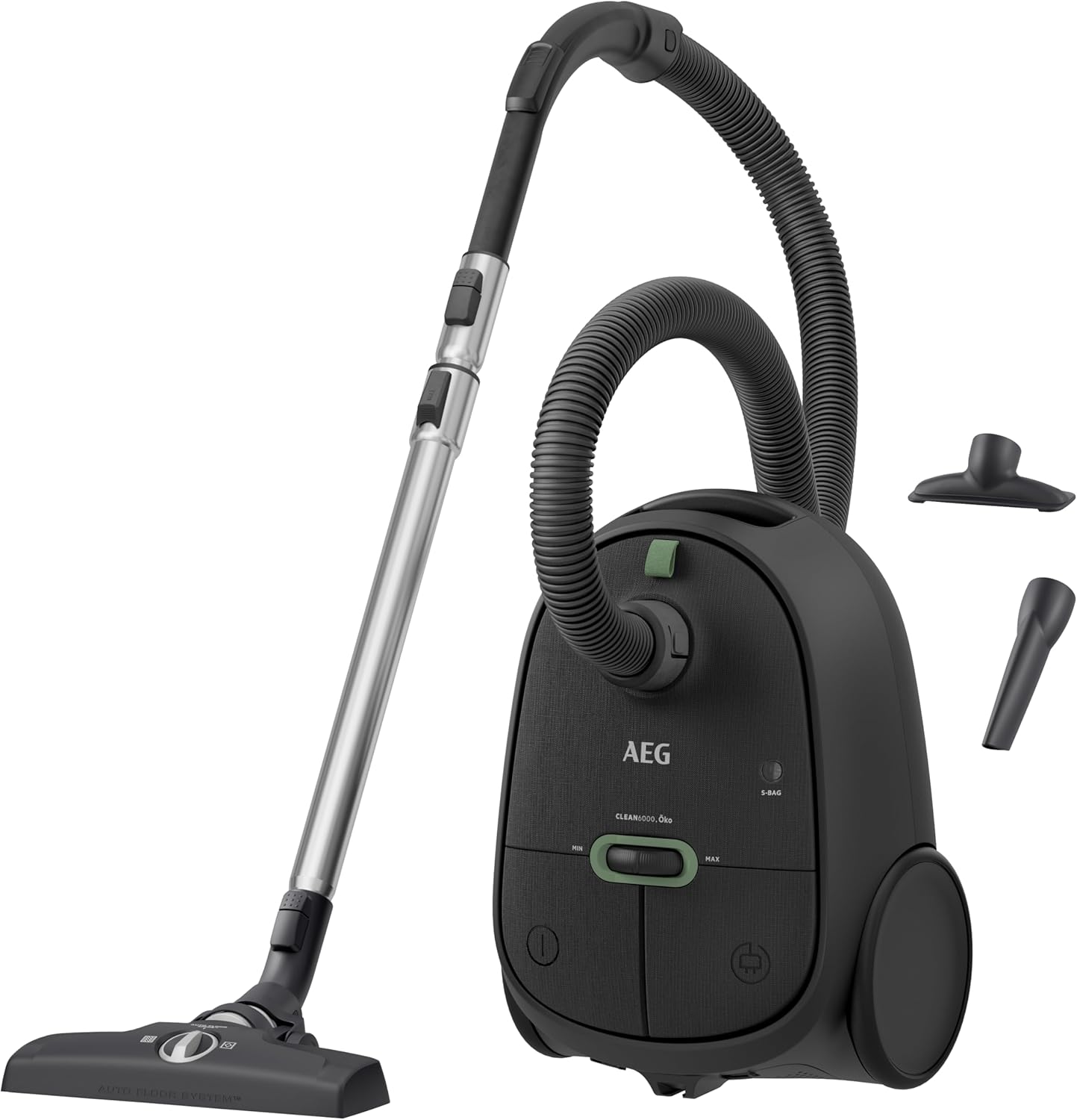 CLEAN 6000 ÖKO Staubsauger, Recycled Mattschwarz