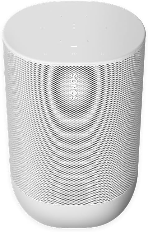 Move Smart Speaker mit Sprachsteuerung, Weiss