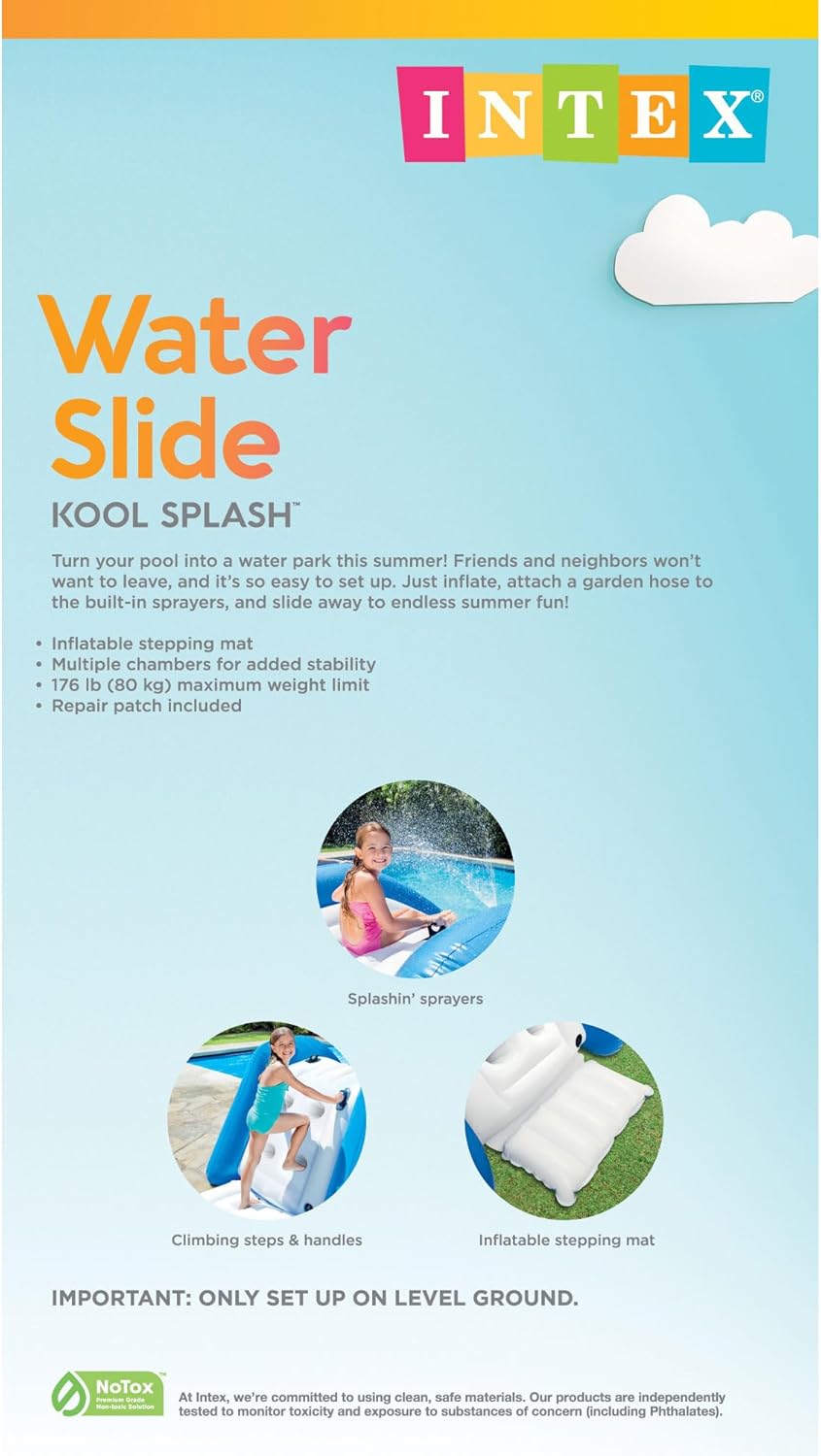 Aufblasbare Wasserrutsche Kool Splash