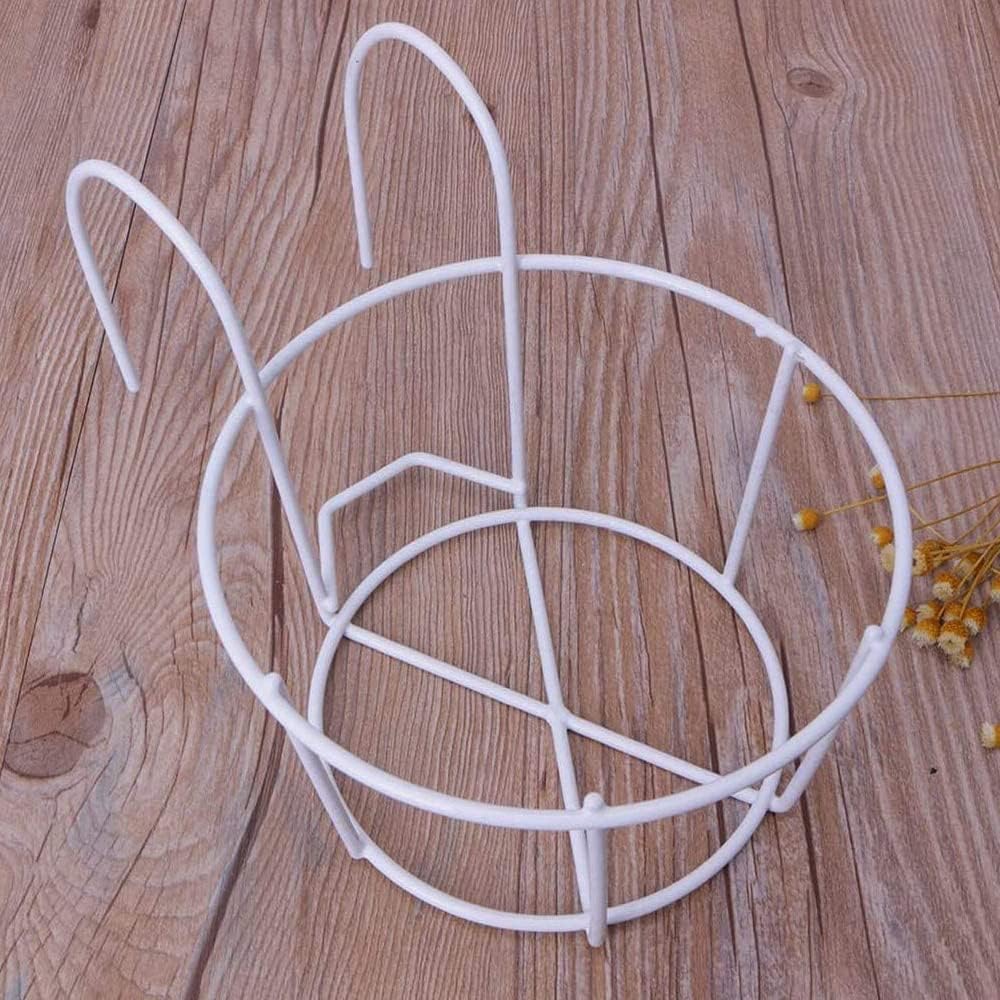 Blumentopfhalter (2 Stück), Weiss