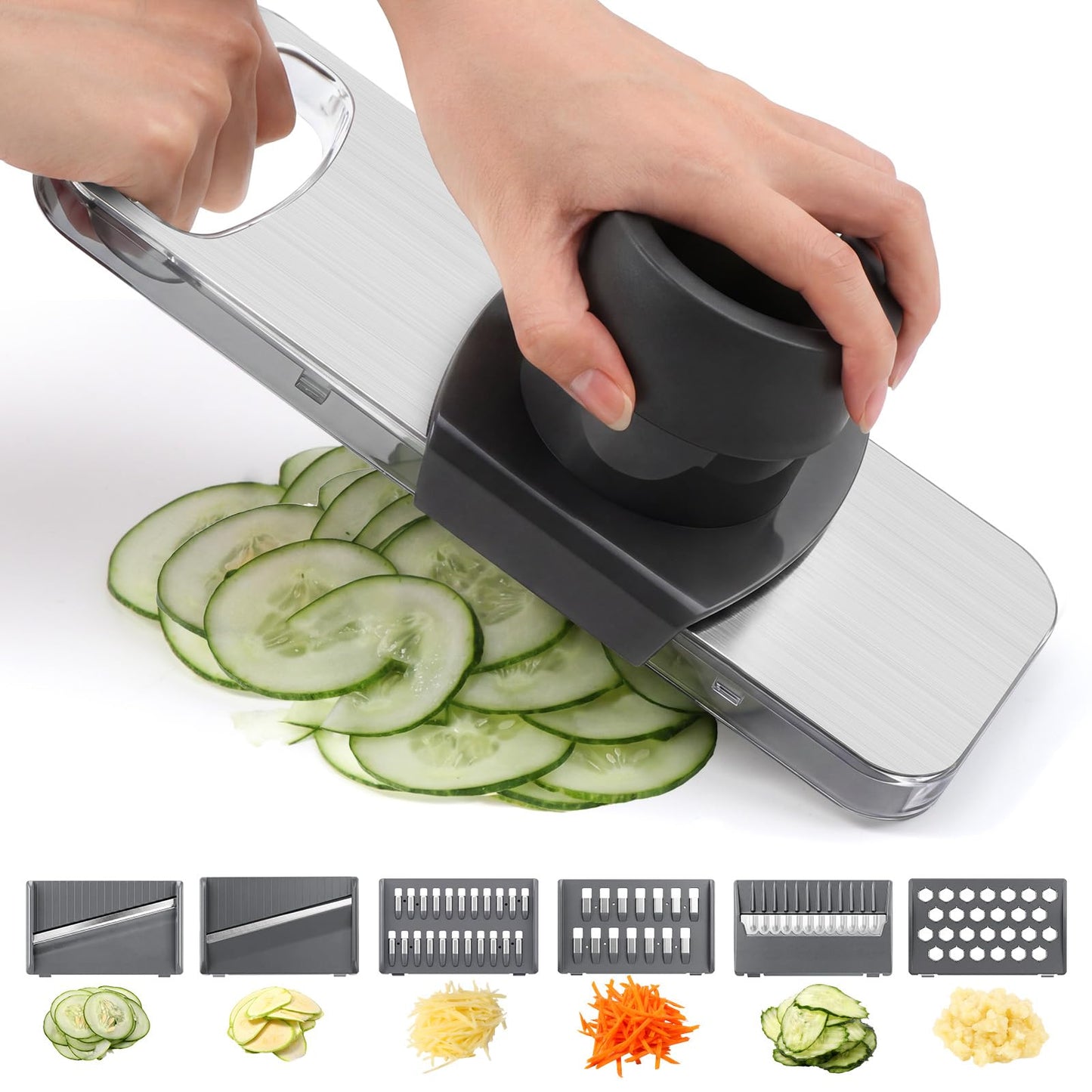 Gemüsehobel mit 6 Klingen