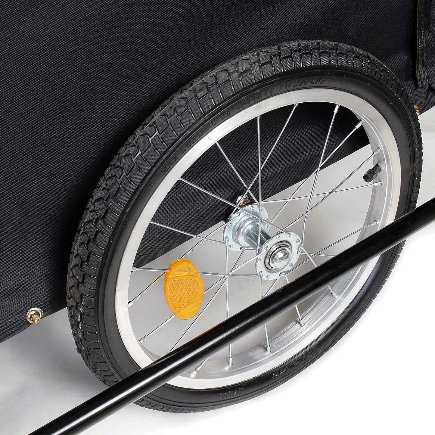 Lastenanhänger für Velos, 65 kg mit Radschutz