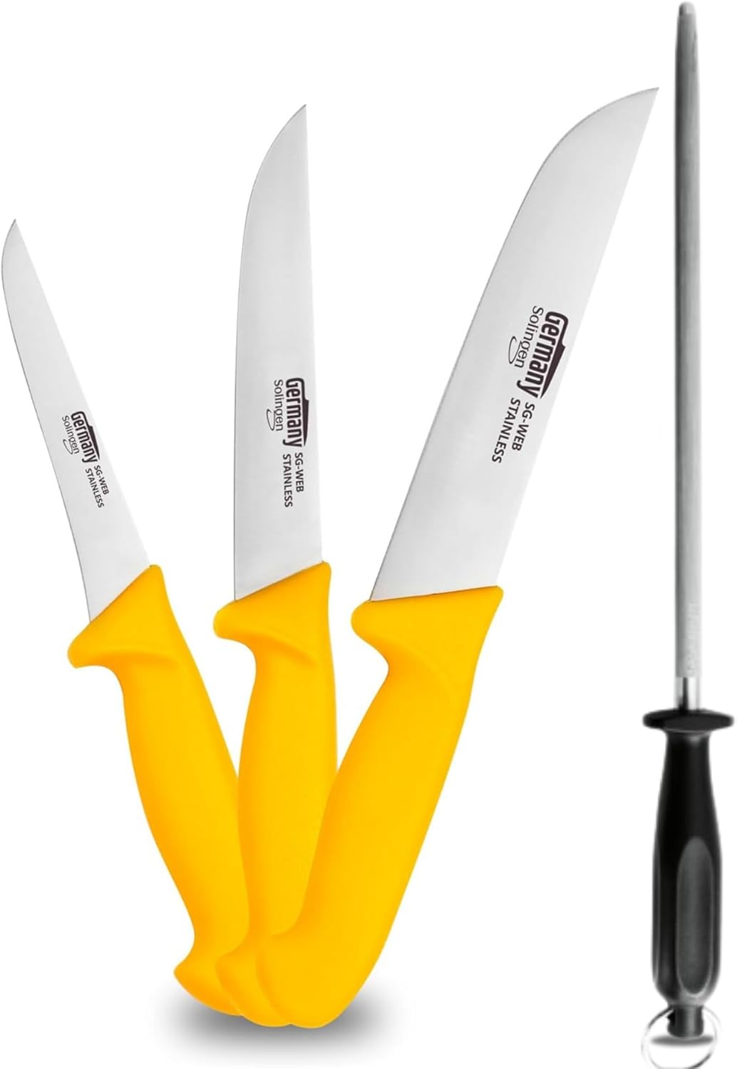 4-teiliges Fleischmesser-Set, Profi Messerset - 4-teilig 4tlg.