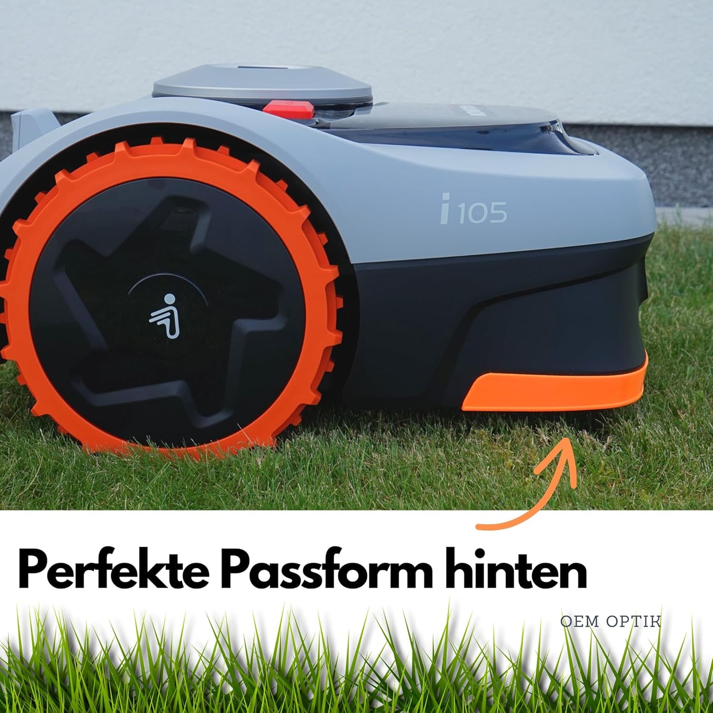 Kantenschutz für Segway Navimow i105e/i108e, Orange
