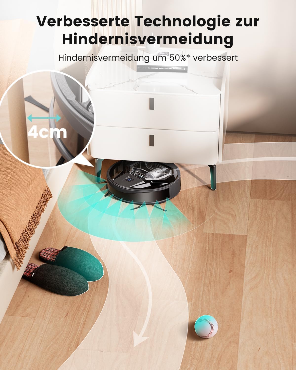 M320 Saugroboter mit Wischfunktion
