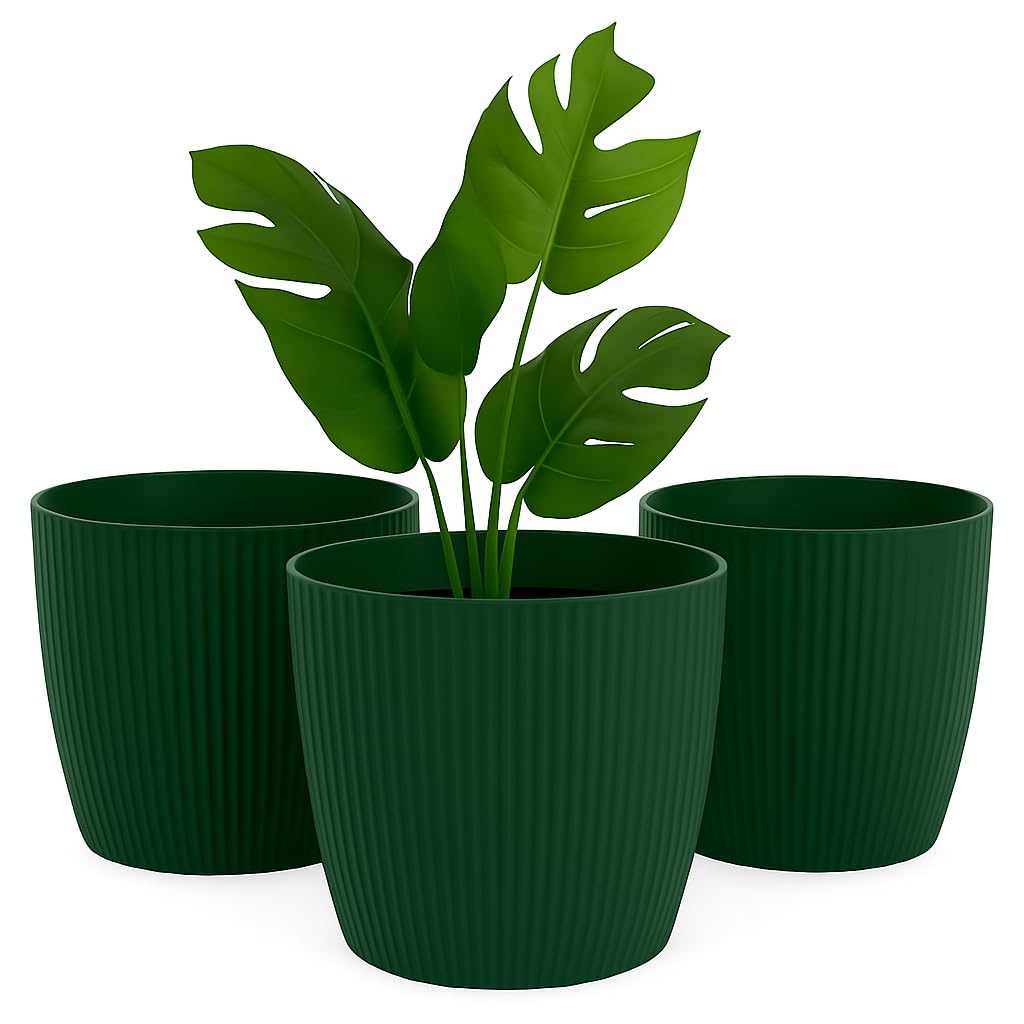 Blumentopf-Set, Ø 18 cm (7.08 inch) Avocado