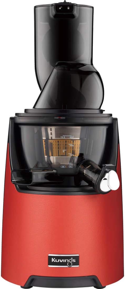Whole Slow Juicer EVO820, Matt Dark Red