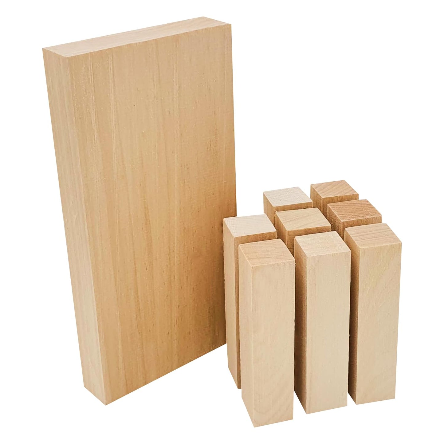 Schnitzholz Set, Basic Set Lindenholz