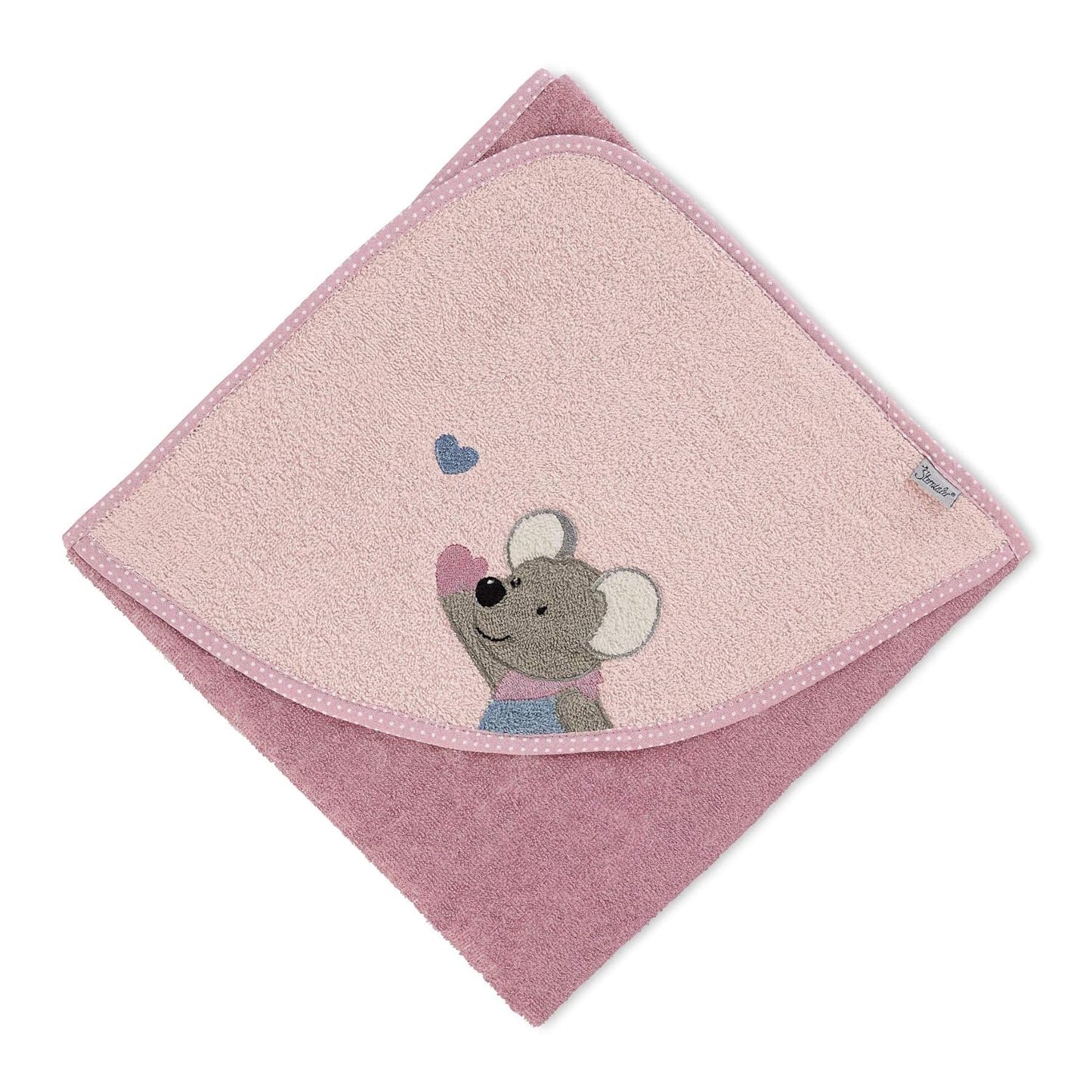 Kapuzenbadetuch Mabel, Mabel (Rosa)